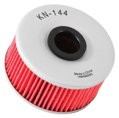 K&N Filters Ölfilter KN-144 Filtereinsatz für YAMAHA XS XJ FZR 76mm