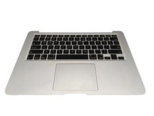 DEFECTIVE APPLE MACBOOK AIR 13" A1466 PALMREST KEYBOARD FOR PARTS NO BATTERY