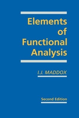 Elemente der Funktionsanalyse - 9780521358682