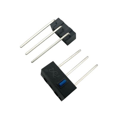 22MM Right/Left Angle Bent Curved 3-Pin Mouse Micro Switch - 4 Pcs
