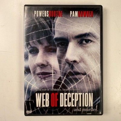 Web of Deception DVD 2004 Powers Boothe Pam Dawber Thriller Mystery
