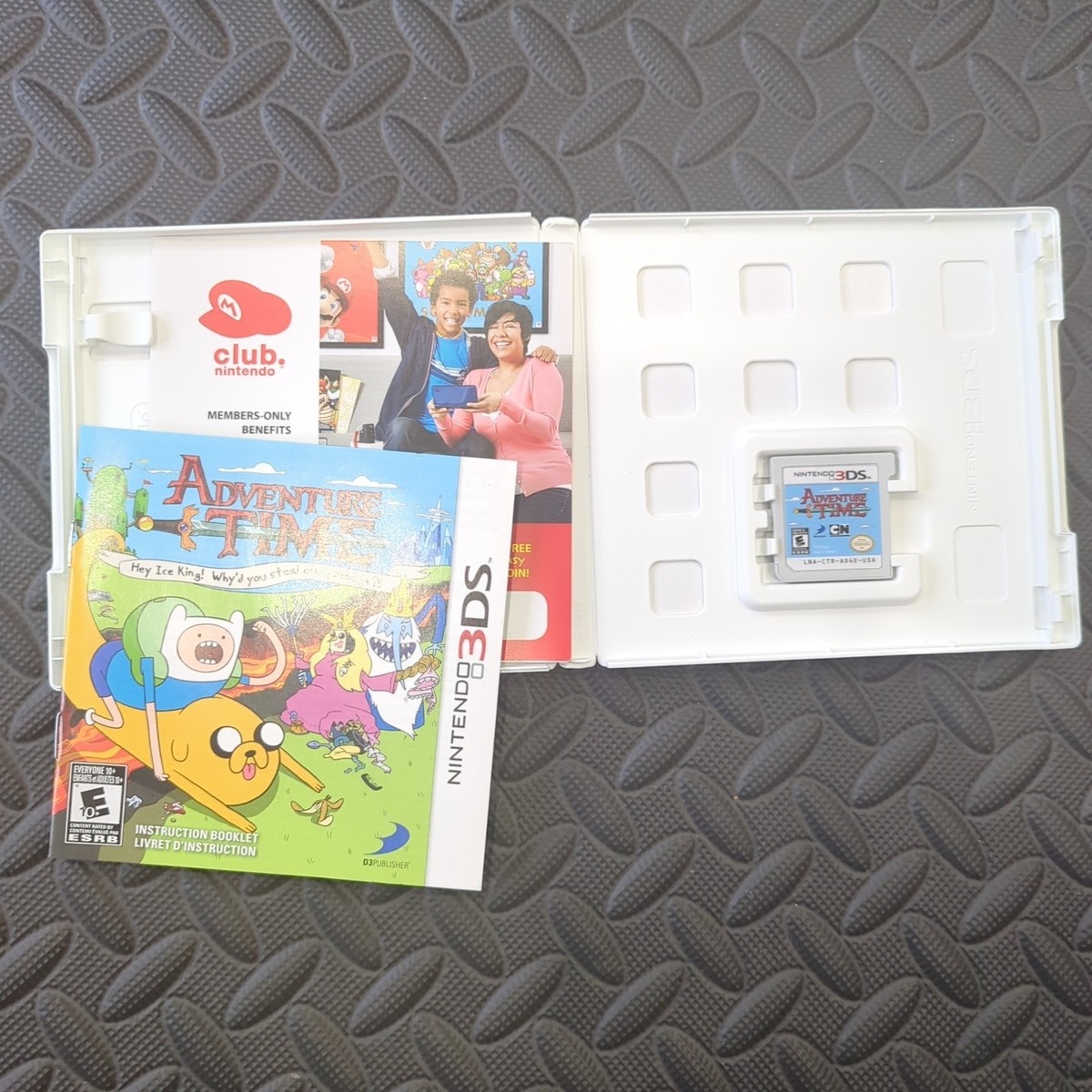Adventure Time: Hey Ice King (Nintendo 3DS, 2012) Complete in