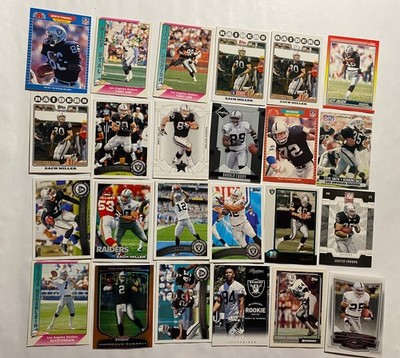   NFL Team Lot   Las Vegas Raiders   100 Cards (1989 2012 Era)