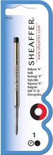 Sheaffer K Fine Ballpoint Pen Refill Style, Black Home Office Professional x 1