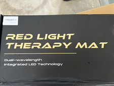Red Light Therapy Mat Full Body Pad 5 Settings Auto
