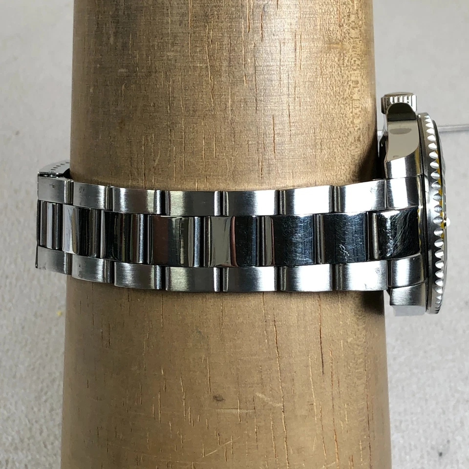 Мужские модные кварцевые часы Reginald Homage зеленый циферблат серебристый цвет 41 мм 8 1/2 дюйма - Изображение 3 из 4