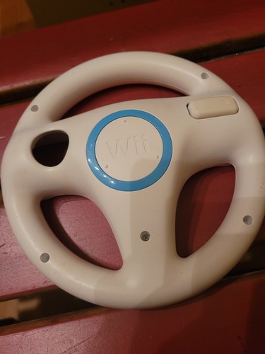 Nintendo Wii Lenkrad Original, Weiß