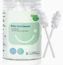 Baby Toothbrush 6 to 12 Months Infant Toothbrush Newborn Tongue Cleaner Oral Swa