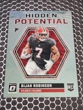 2023 Donruss Optic #HP-BR Bijan Robinson Hidden Potential