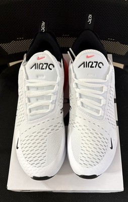 Men's Nike Air Max 270 White/Black-Hot Punch (FD0283 100) -Size 10 (US)
