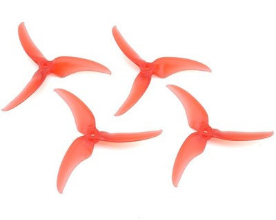 EMAX Scimitar Tri-Blade 5x3x3 Prop (Red) (4) [EMX-5030-3]