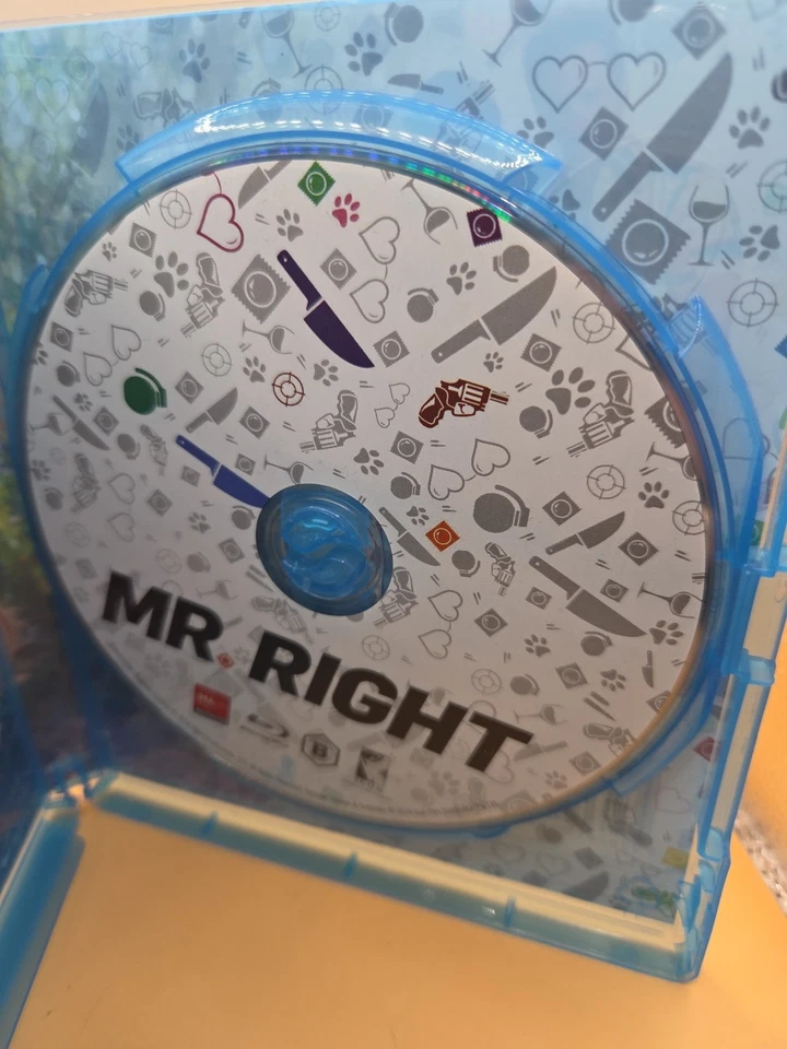 Mr. Right (Blu-ray, 2015) Like New - Free Ship - B7 - image 2 of 3