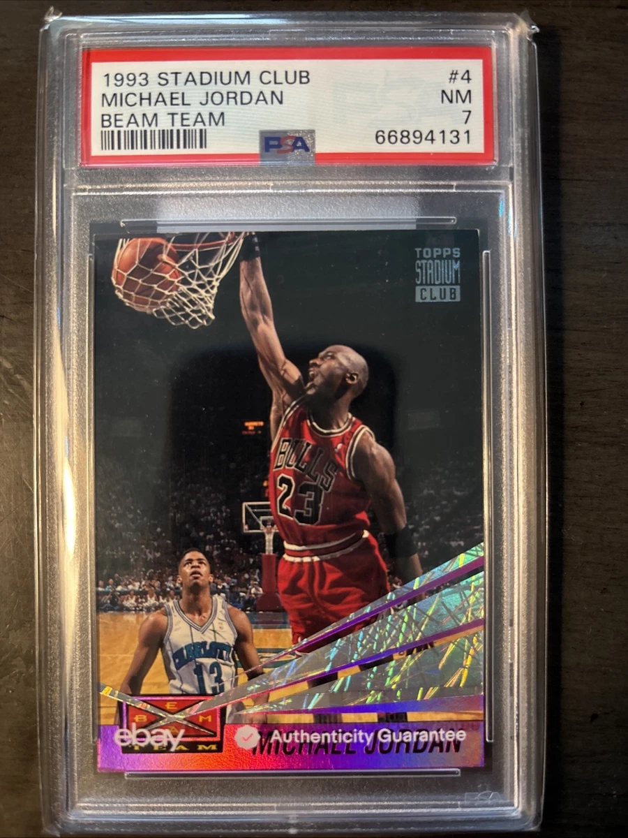 25+ Topps Stadium Club Michael Jordan 1993-94 #4 for sale
