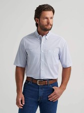 Wrangler Men's Red Dot George Strait Button Down Shirt-112379059