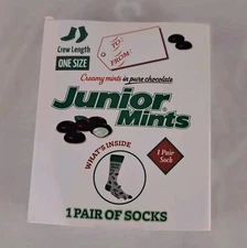 New Sockopath Junior Mints Dots Crew Socks 1 Pair One Size High Quality Yarn