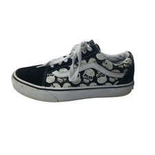 Vans Classic Skull Old School Low Top Black Sneakers Men's Size 6
