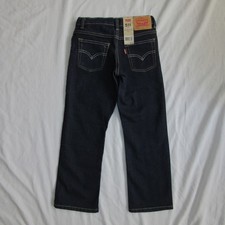 NWT Levis 511 Boys Jeans Slim Fit Stretch Adjustable Waistband 6 Reg MSRP 42