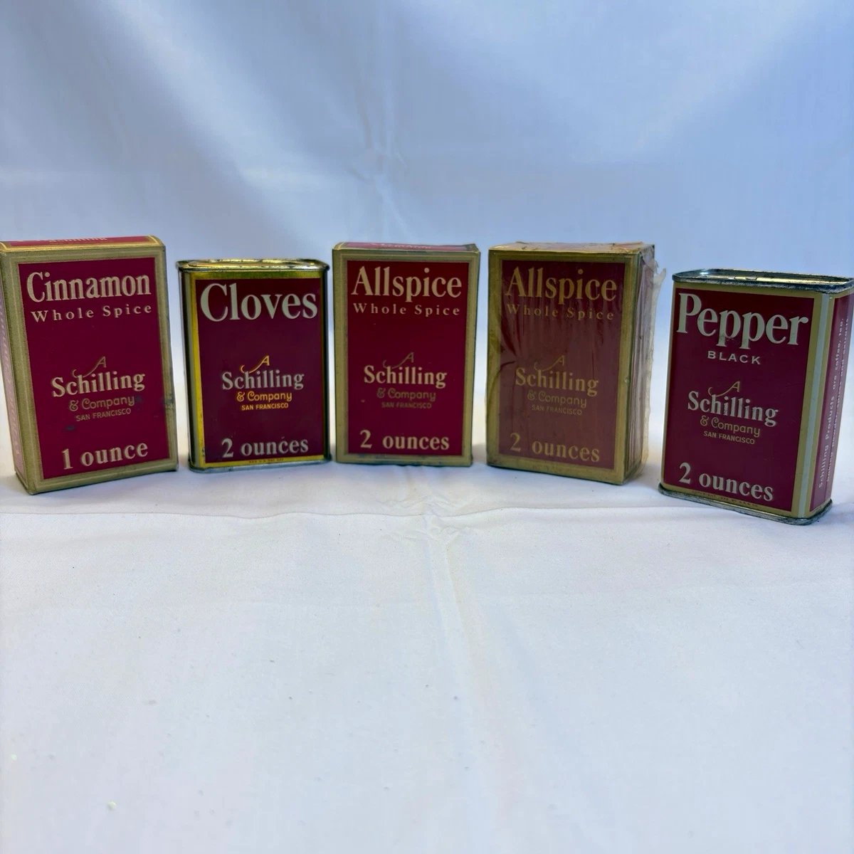 Schilling Spice In Collectible Advertising Tins for sale | eBay