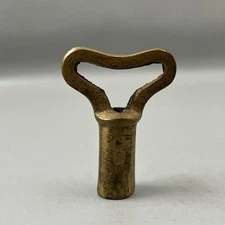 Vintage Antique Brass Winding Wind Up Clock Key 2.25"