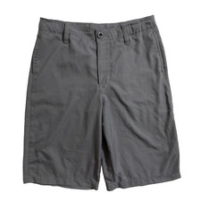 Youth Under Armour Chino Shorts, YLG Large Loose Golf Dress, Gray, adjust Waist