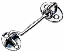Sea Dog 222102 Chrome Brass Door Hook 2"
