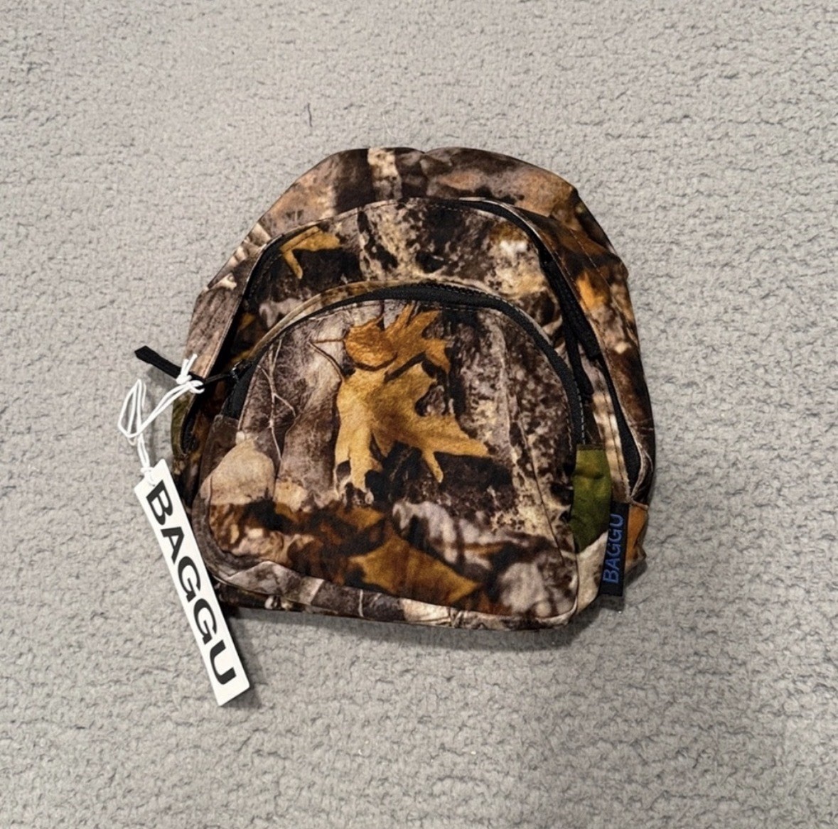 ebay mini camo backpack Baggu Camouflage Mini Backpack Color brown NWT (Sold out )