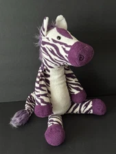 CIRCO PLUSH - Purple White Zebra -  Target Stuffed Animal Toy