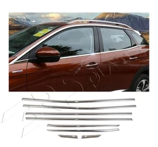 For Peugeot 3008 2016+ Chrome Window Sill Trim Kit – Stainless Steel 8 Pieces