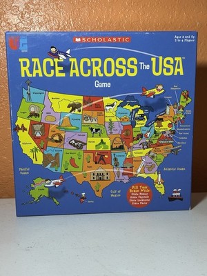 Scholastic Race Across the USA Game 100% COMPLETE!!!