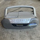 Sony CFD-S05 Boombox CD AM/FM Radio Cassette Player Recorder Portable VTG TESTED