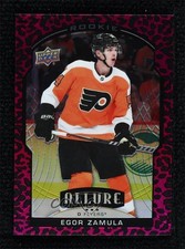 2020-21 Upper Deck Allure Rookie Pink Leopard Egor Zamula #97 0i1q
