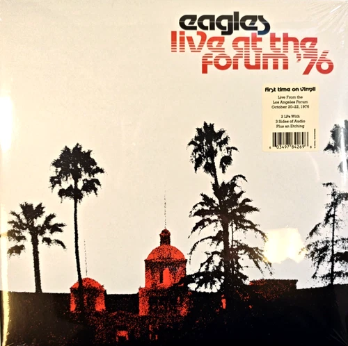 Eagles Live At The Forum '76 LP Album Vinyl Record 2021 Limited Etched 180gram