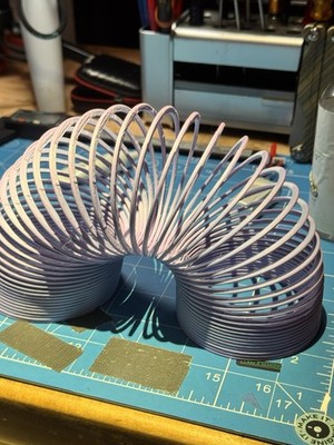 Blended Color  Slinky  for kids 3D Printed