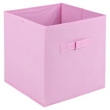 Collapsible Cube Storage Boxes Kids Toys Carry Handles Basket Bits Bobs Organise