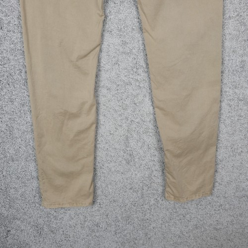PANTALONE CHINO UOMO CORNELIANI LAZISE Y5P W36 L36 BEIGE PANTALONE CONICO LEGGERO - Foto 10 di 11