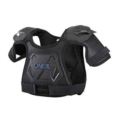 O'Neal Pee Wee Brustschutz schwarz M/L Kinder Motocross MX Körperpanzerung Alter 5-7
