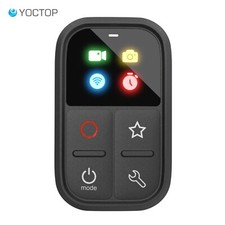 Remote Control for GoPro Hero 13/12/11/10/9/8 Max with Stick Mount Wrist Strap