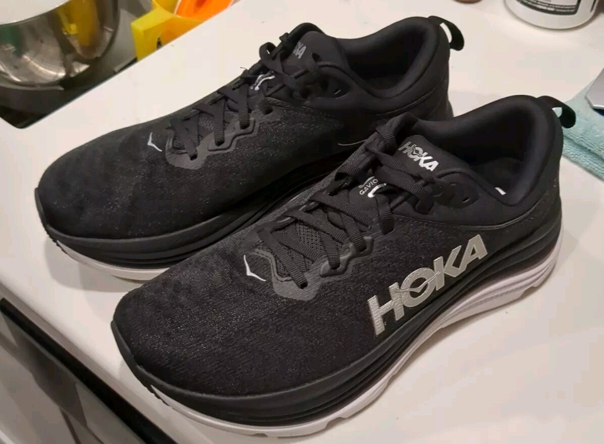 Hoka One One Gaviota 5 Mens 11 D Shoes Black Sneaker Running  display picture 2