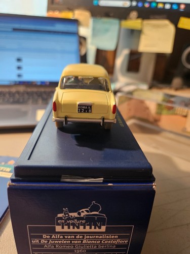 ATLAS VOITURE 1:43 LATA EN COCHE ALFA ROMEO PERIODISTAS COCHE NUEVO EN CAJA + FOLLETO - Imagen 6 de 14