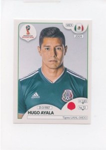 2018 PANINI STICKER FIFA WORLD CUP RUSSIA #455 HUGO AYALA MEXICO *49282