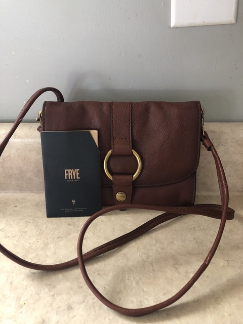 frye brown purse