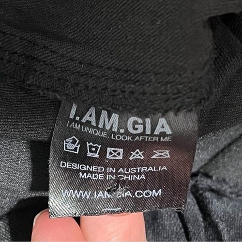 I.AM.GIA Charcoal Crop High Rise Joggers Size XS - Picture 10 of 11