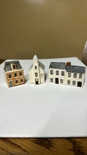 Keller Charles Philadelphia Mini England Cottage Townhome, church and house