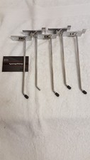 5 retail 8 INCH PRONG ARMS for slat wall shop fittings