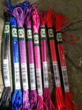 DMC Mouline Satin Floss - Set of 8 - Brand New Set R