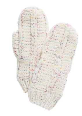 International Concepts Women's Space Dye Chenille Gloves Mittens Ivory NEW #4