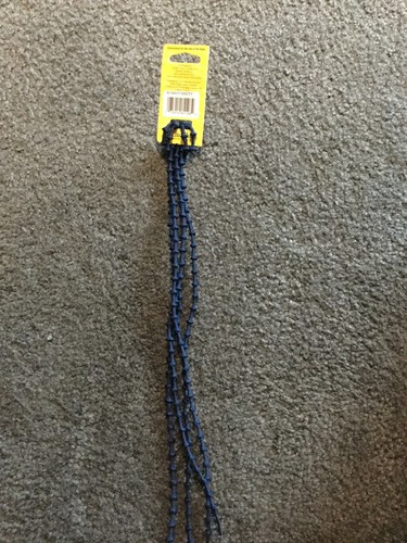 Ultimate Comfort Shoelaces Knotty Boys 40 Inches Navy - - Picture 3 of 4