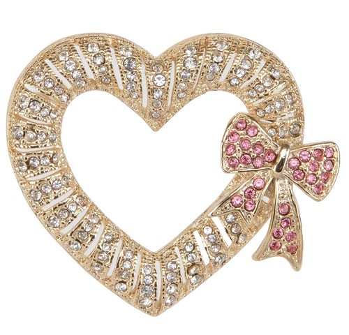Broche Coeur Doré Beautiful Story