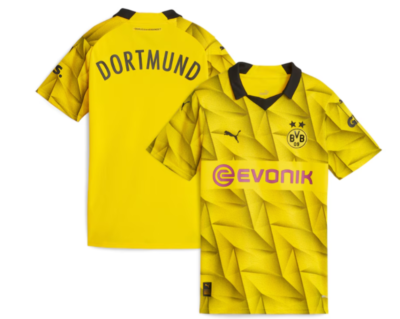 Puma BVB Borussia Dortmund 2023 -24 Womens Third Jersey - Yellow