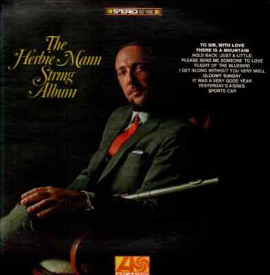 Herbie Mann The Herbie Mann String Album STEREO GREEN/BLUE ATLANTIC Vinyl LP